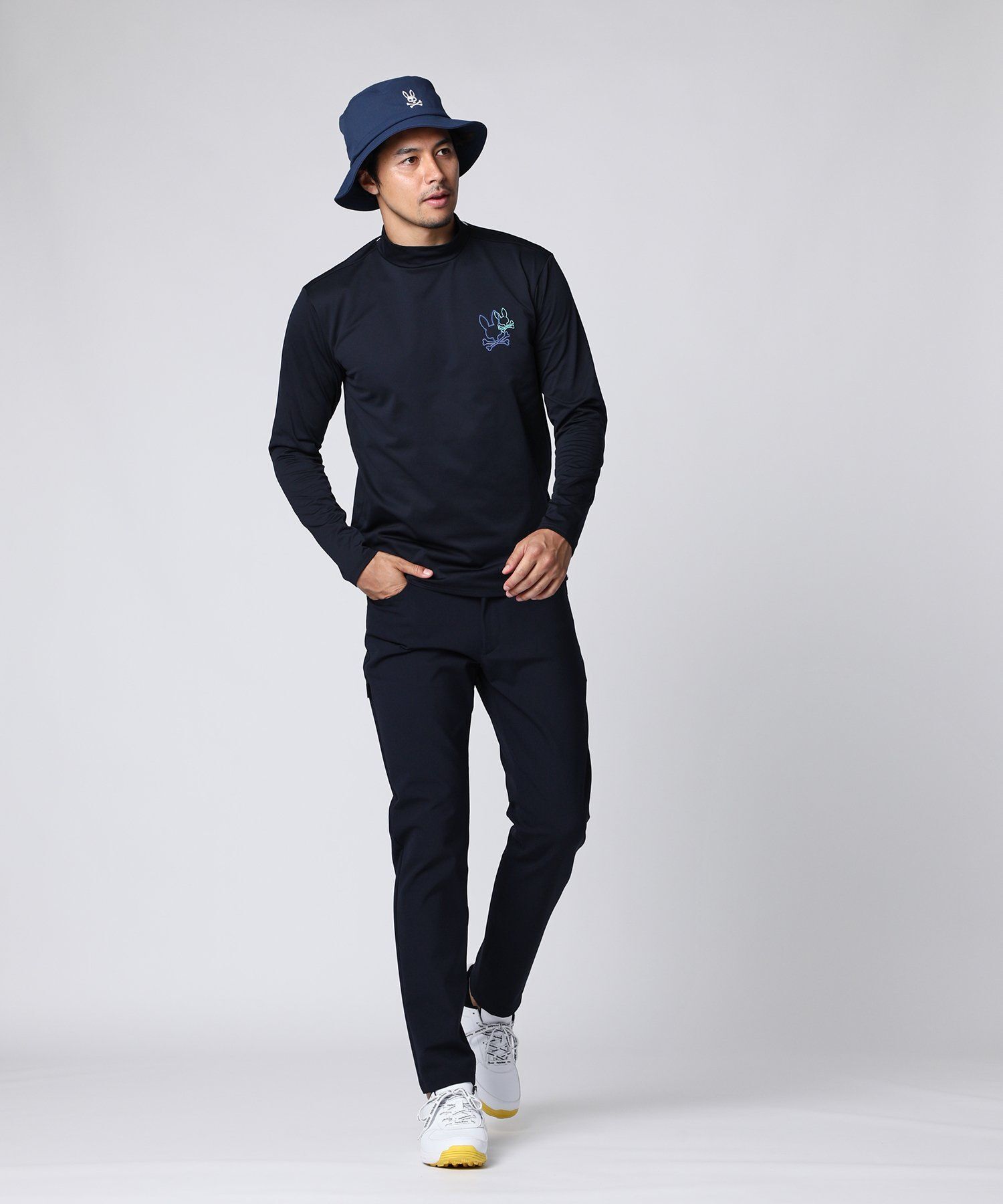 週末限定　ゴルフ　Saturdays NewYork モックネック　サイズM 新品未使用品 サタデーズニューヨークシティ ゴルフ モック