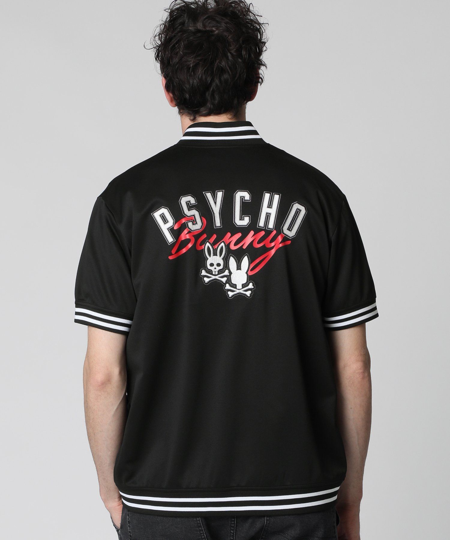 サイコバニー 美品！ 半袖ポロシャツ ブラック サイズM Psycho Bunny - サイコバニー 半袖 ポロシャツ 2 ブラック