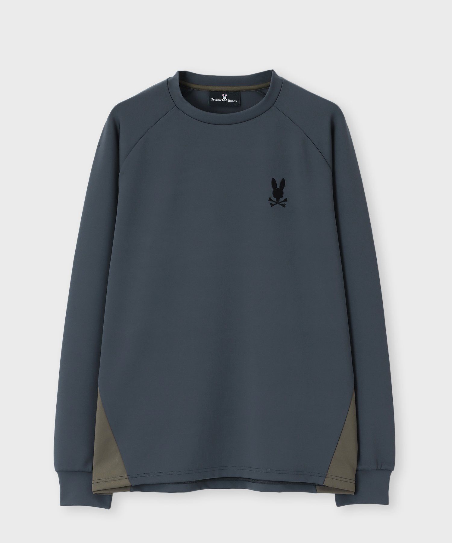 切替デザイン ロングスリーブTシャツ[SPORTS]｜Psycho Bunny