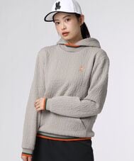 [GOLF][WOMEN]フォントジャガード パーカ