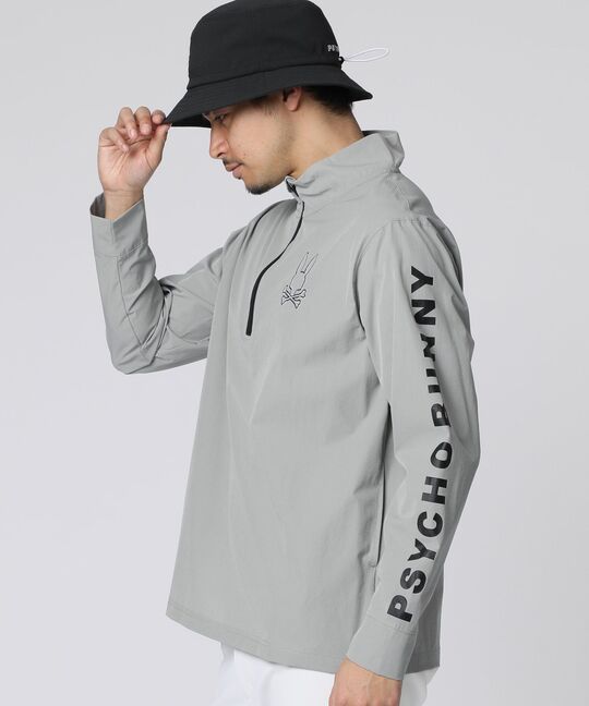 [GOLF]スタンドネックハーフジップ ロングスリーブ