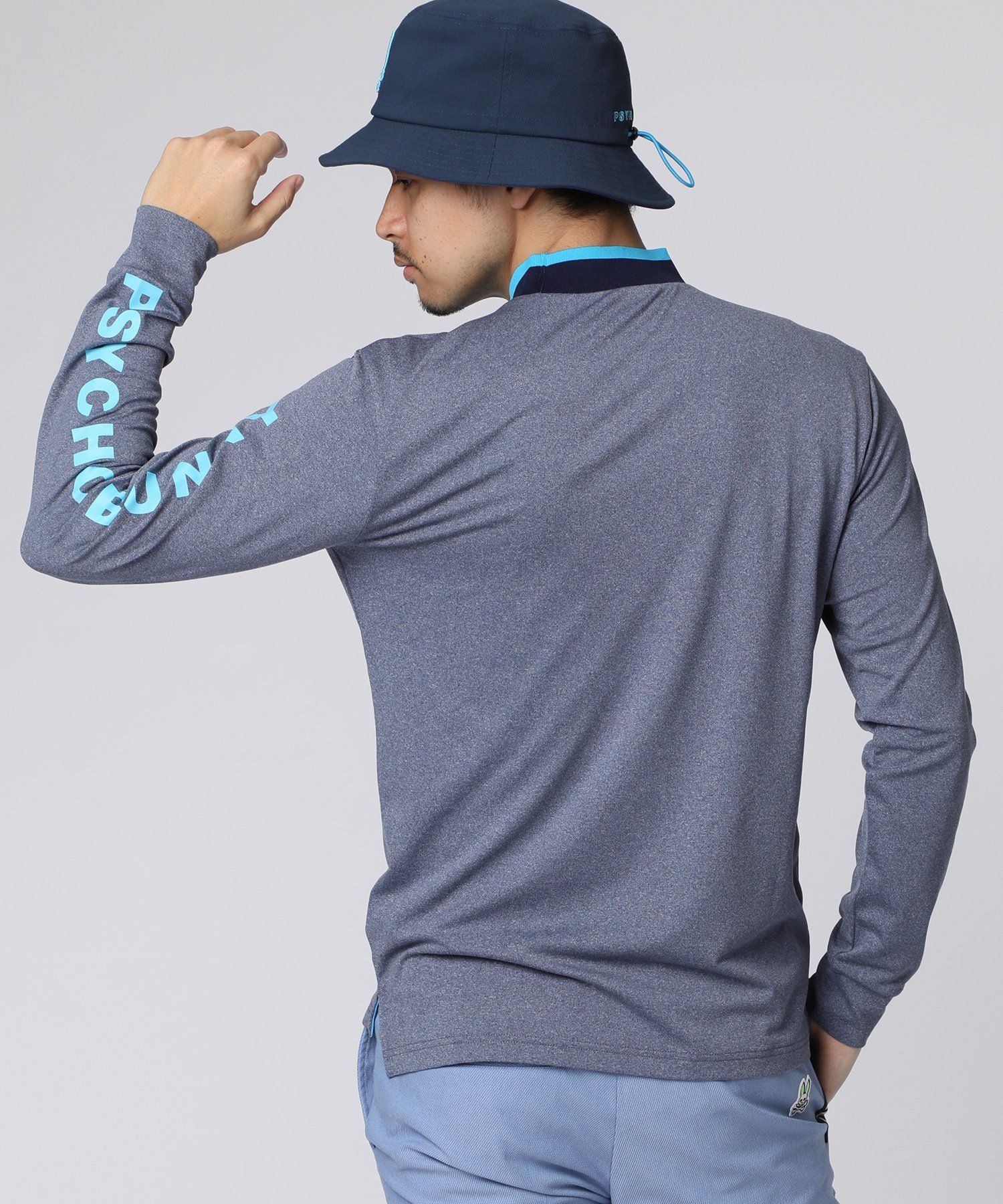 GOLF]メランジライク ロングスリーブTシャツ｜Psycho Bunny