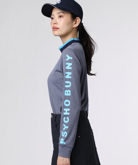 [GOLF][WOMEN]メランジライク ロングスリーブTシャツ