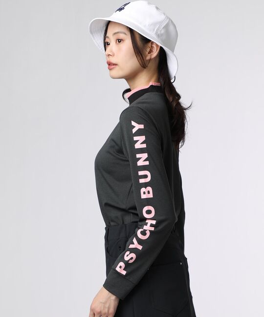 [GOLF][WOMEN]メランジライク ロングスリーブTシャツ