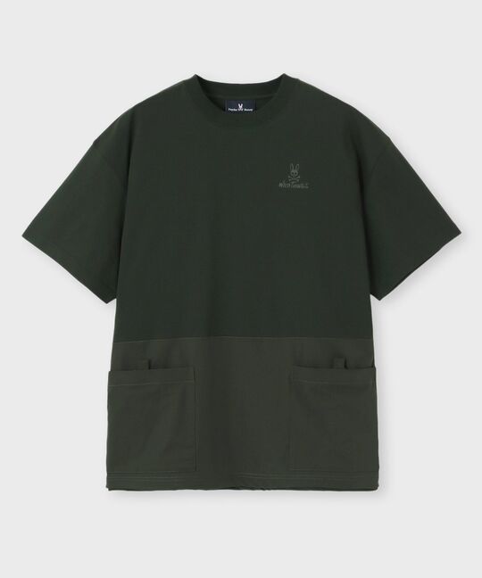 WILD THINGS × Psycho Bunny コラボ レジャーポケット Tシャツ