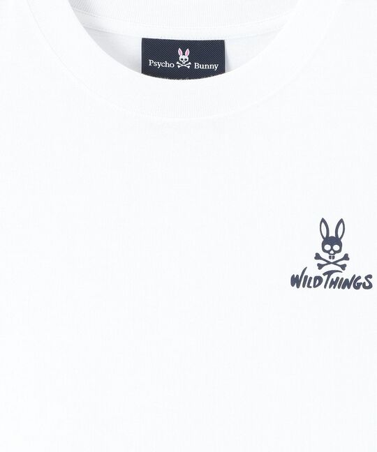 WILD THINGS × Psycho Bunny コラボ レジャーポケット Tシャツ