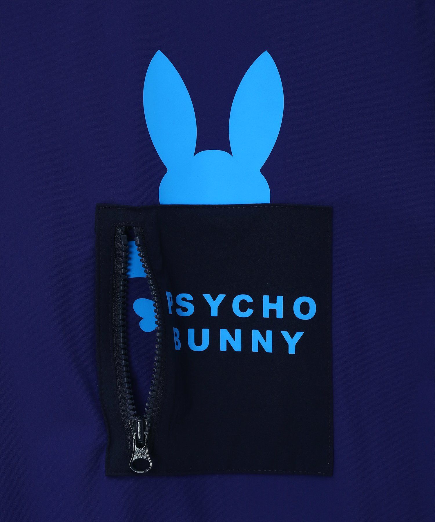 GOLF] ポケットバニーモックネックTシャツ｜Psycho Bunny