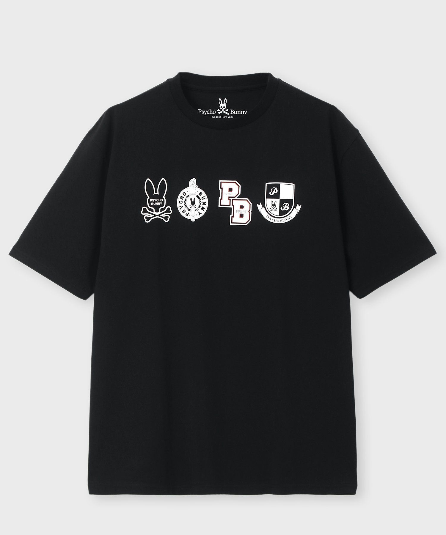 EC限定]アーカイブカレッジロゴ Tシャツ｜Psycho Bunny｜サイコ