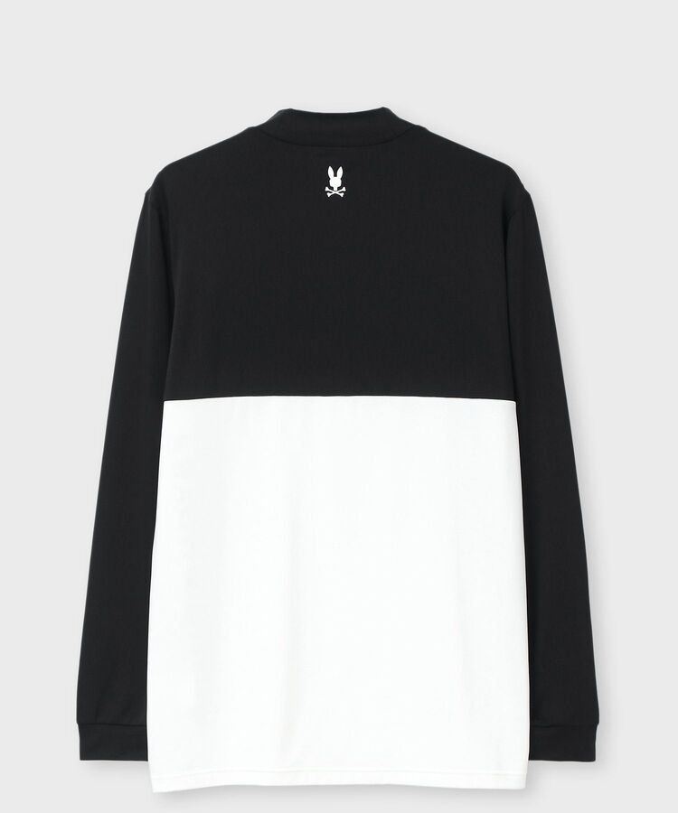 EC限定]切り替え モックネックロングスリーブTシャツ｜Psycho