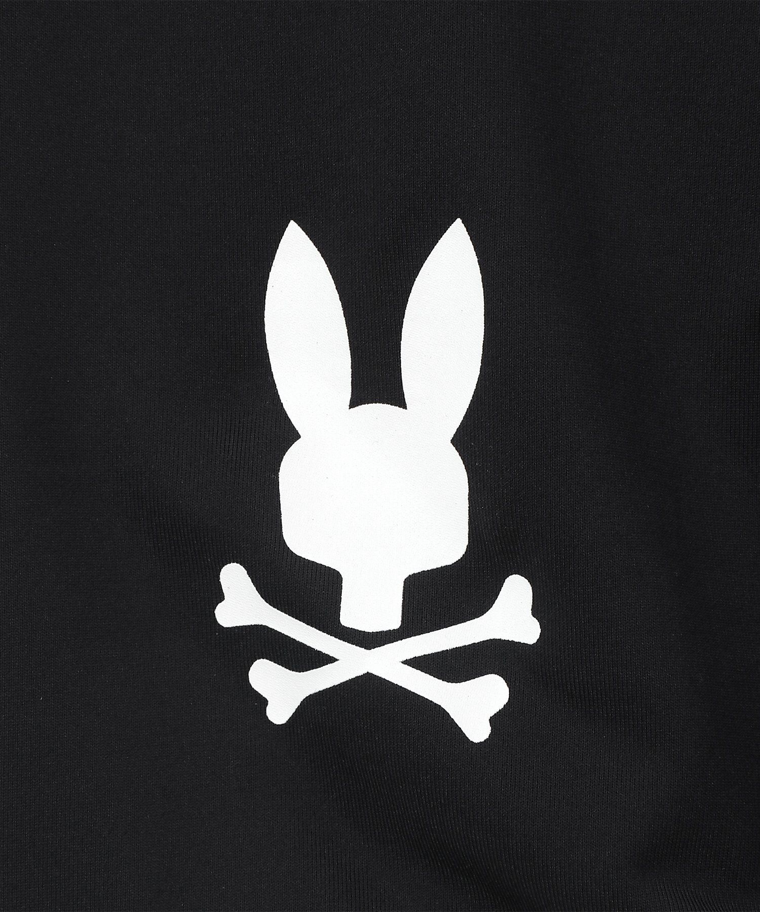 Psycho Bunny スリーブロゴ モックネックロングスリーブシャツ XL EC限定]リラックスフィット モックネックロングスリーブTシャツ