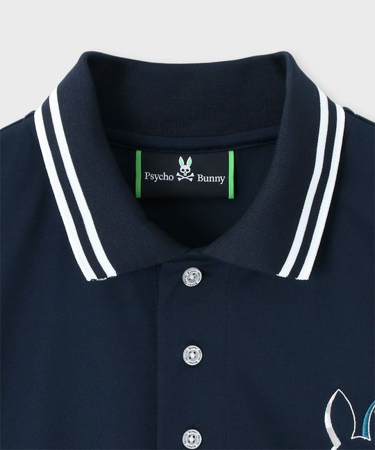 [GOLF]NEON BUNNY ワンポイント ポロシャツ