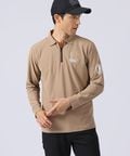 [GOLF]ハーフジップロングスリーブ  ポロシャツ