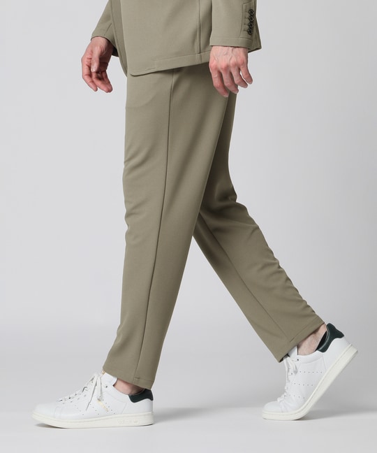 ジャージジョーゼット スリム パンツ