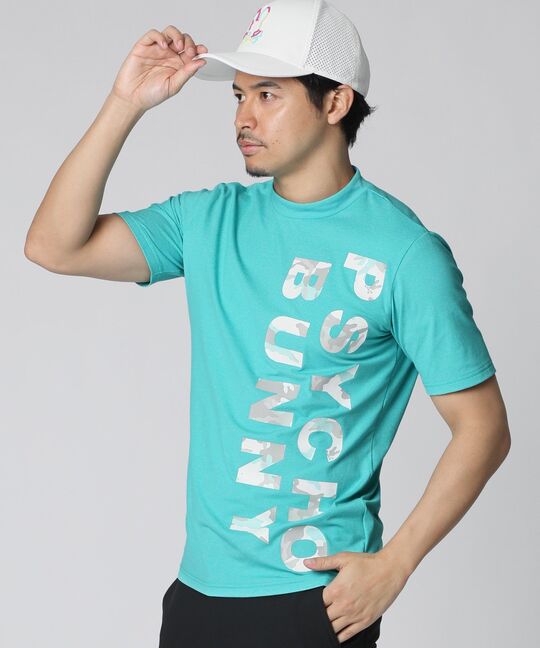 [GOLF]Primeflex カモバニーロゴ モックネックTシャツ