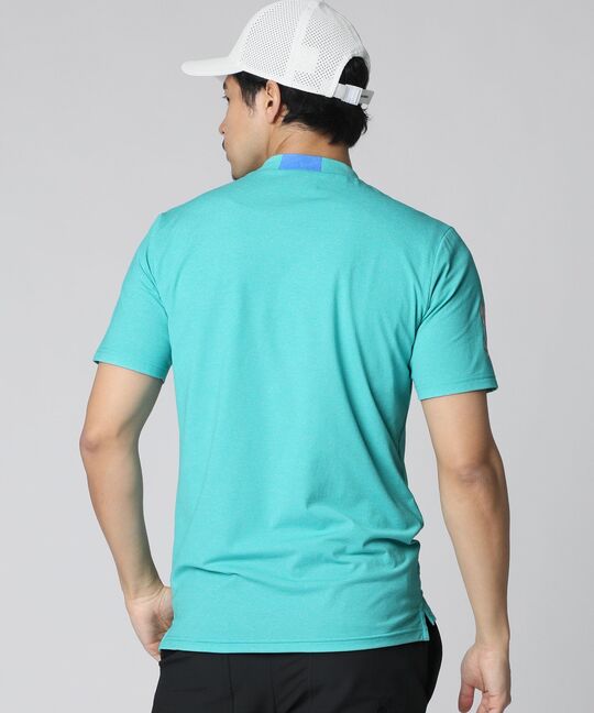 [GOLF]Primeflex カモバニーロゴ モックネックTシャツ