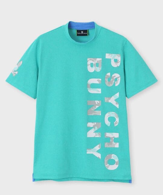 [GOLF]Primeflex カモバニーロゴ モックネックTシャツ