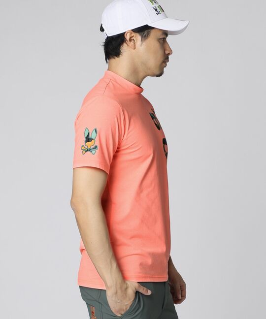 [GOLF]Primeflex カモバニーロゴ モックネックTシャツ