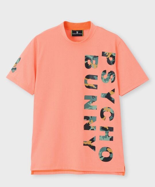 [GOLF]Primeflex カモバニーロゴ モックネックTシャツ