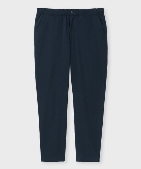 Think Fit ストレッチ テーパードパンツ