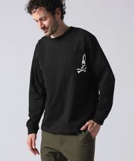 ワンポイントプリント ポケット ロンTEE