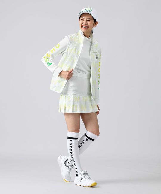 [GOLF][WOMEN]ドットプリント リバーシブル ベスト
