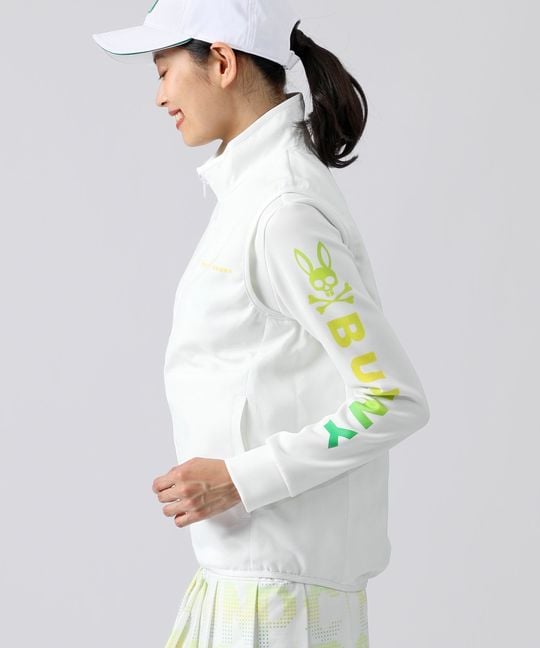 [GOLF][WOMEN]ドットプリント リバーシブル ベスト