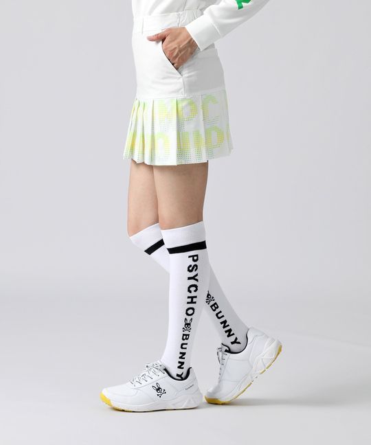 [GOLF][WOMEN] ドットプリント プリーツスカート