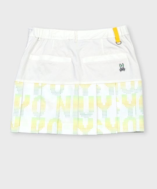 [GOLF][WOMEN] ドットプリント プリーツスカート