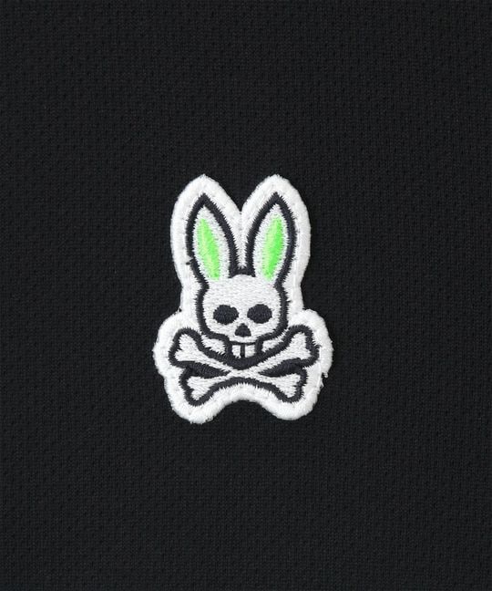 [GOLF] PSYCHOBUNNYアクセントロゴ半袖 ポロシャツ