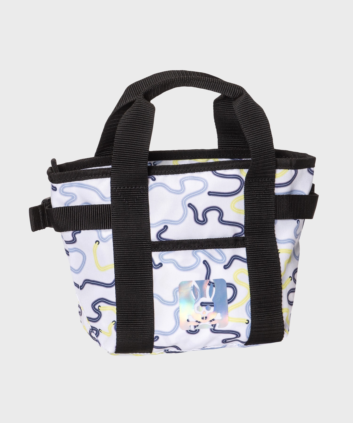 【新品・未使用】サイコバニー ラウンドトートバッグ Psycho Bunny［サイコバニー］ROUND BAG LWG/ラウンドバッグ