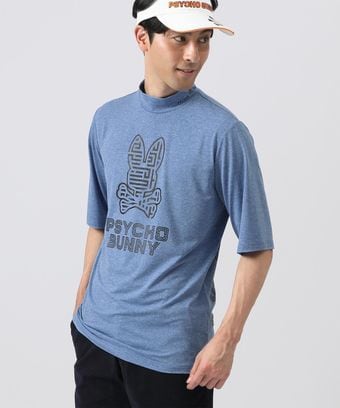 [GOLF]MAZEバニーリラックスフィット モックネック 　Tシャツ