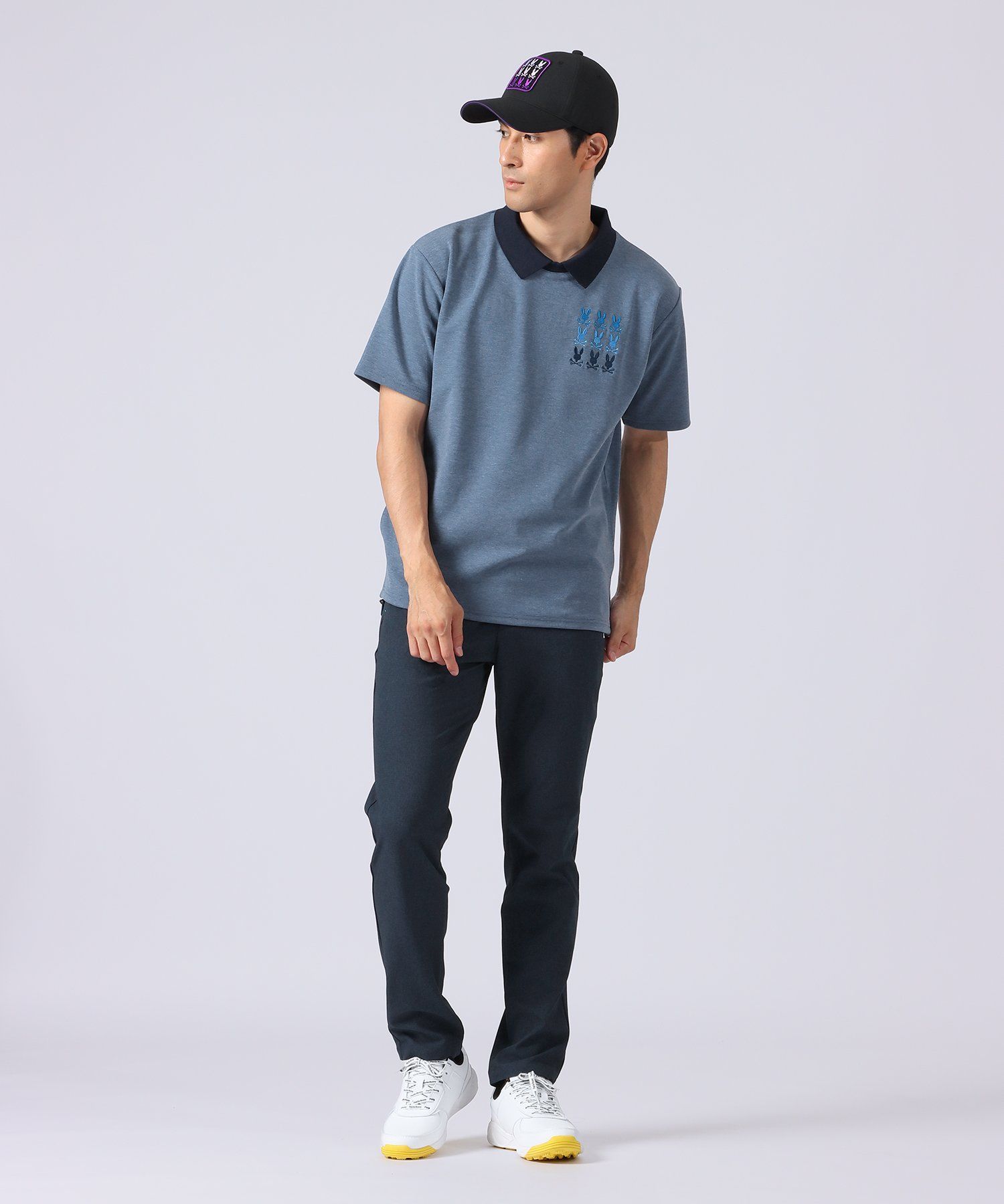 GOLF]BARKER 半袖スウェット Tシャツ｜Psycho Bunny｜サイコ