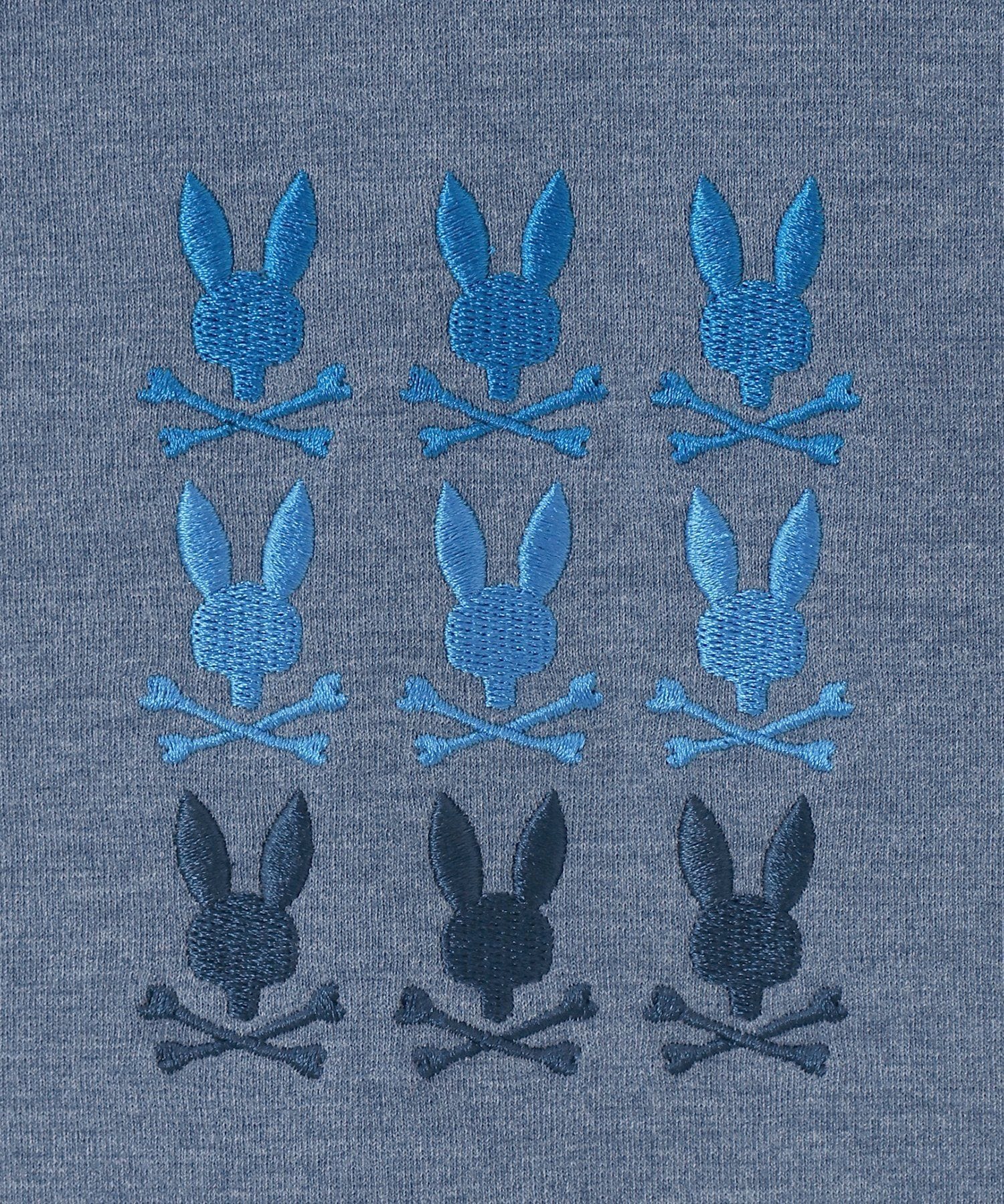 美品 サイコバニー 半袖シャツ ネイビー うさぎ 刺繍 ゴルフウェア M os-fre-67948_001.jpg