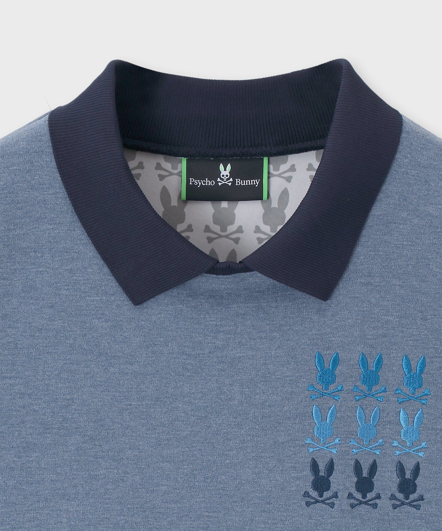 【未使用】PSYCHO BUNNY リラックスフィットクルーネック半袖スウェット GOLF]BARKER 半袖スウェット Tシャツ｜Psycho Bunny｜サイコ