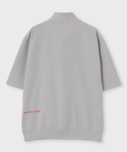ハーフジップ ルーズフィット プルオーバー