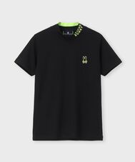 [GOLF][WOMEN]ラバーロゴ 半袖モックネックTシャツ