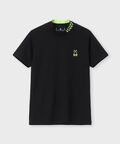 [GOLF][WOMEN]ラバーロゴ 半袖モックネックTシャツ