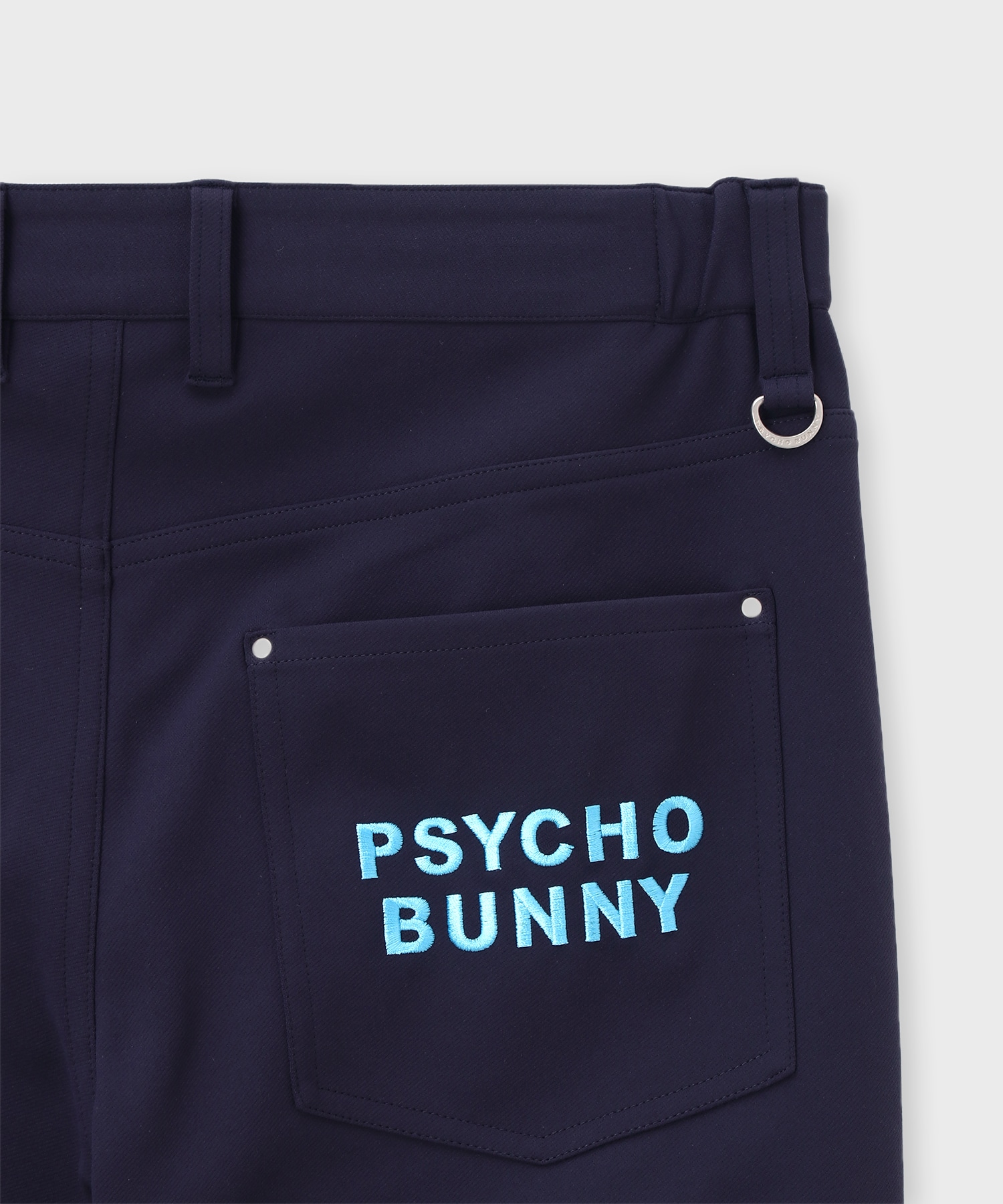 極美品 サイコバニー パンツ シリコンロゴ ゴルフウェア ネイビー メンズＬ GOLF]コンフォートフィット ストレッチパンツ｜Psycho Bunny