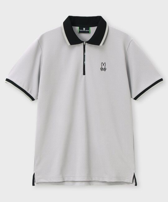 [GOLF]ドライタッチジップポロシャツ