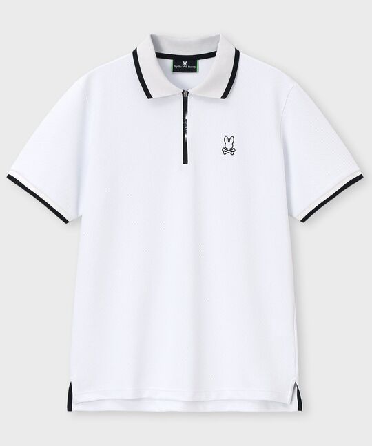 [GOLF]ドライタッチジップポロシャツ