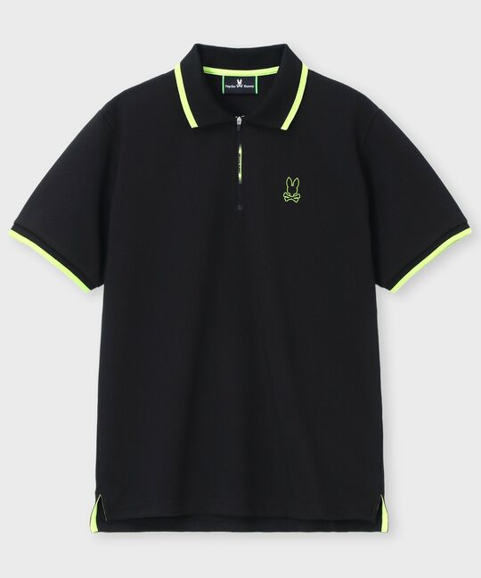 [GOLF]ドライタッチジップポロシャツ