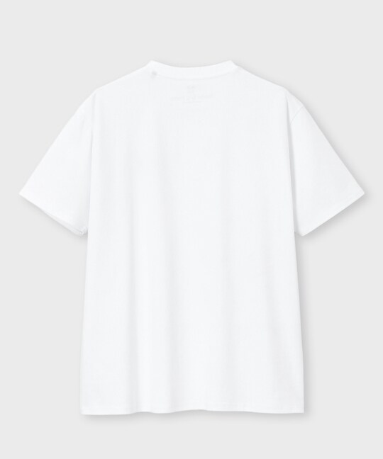 シルケットスムース ヘンリーネック Tシャツ
