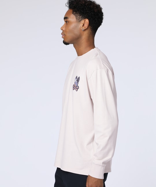 ロングスリーブモザイクステッチバニーTシャツ