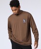 ロングスリーブモザイクステッチバニーTシャツ