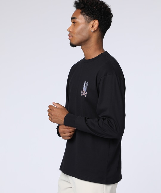 ロングスリーブモザイクステッチバニーTシャツ