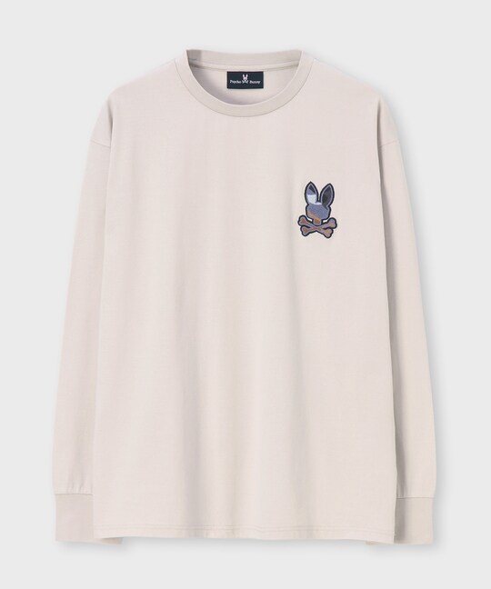 ロングスリーブモザイクステッチバニーTシャツ