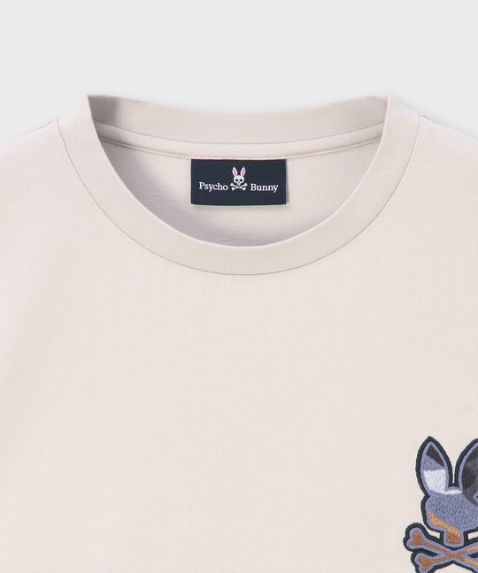ロングスリーブモザイクステッチバニーTシャツ
