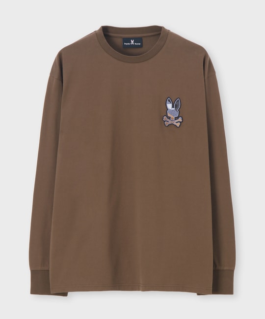 ロングスリーブモザイクステッチバニーTシャツ