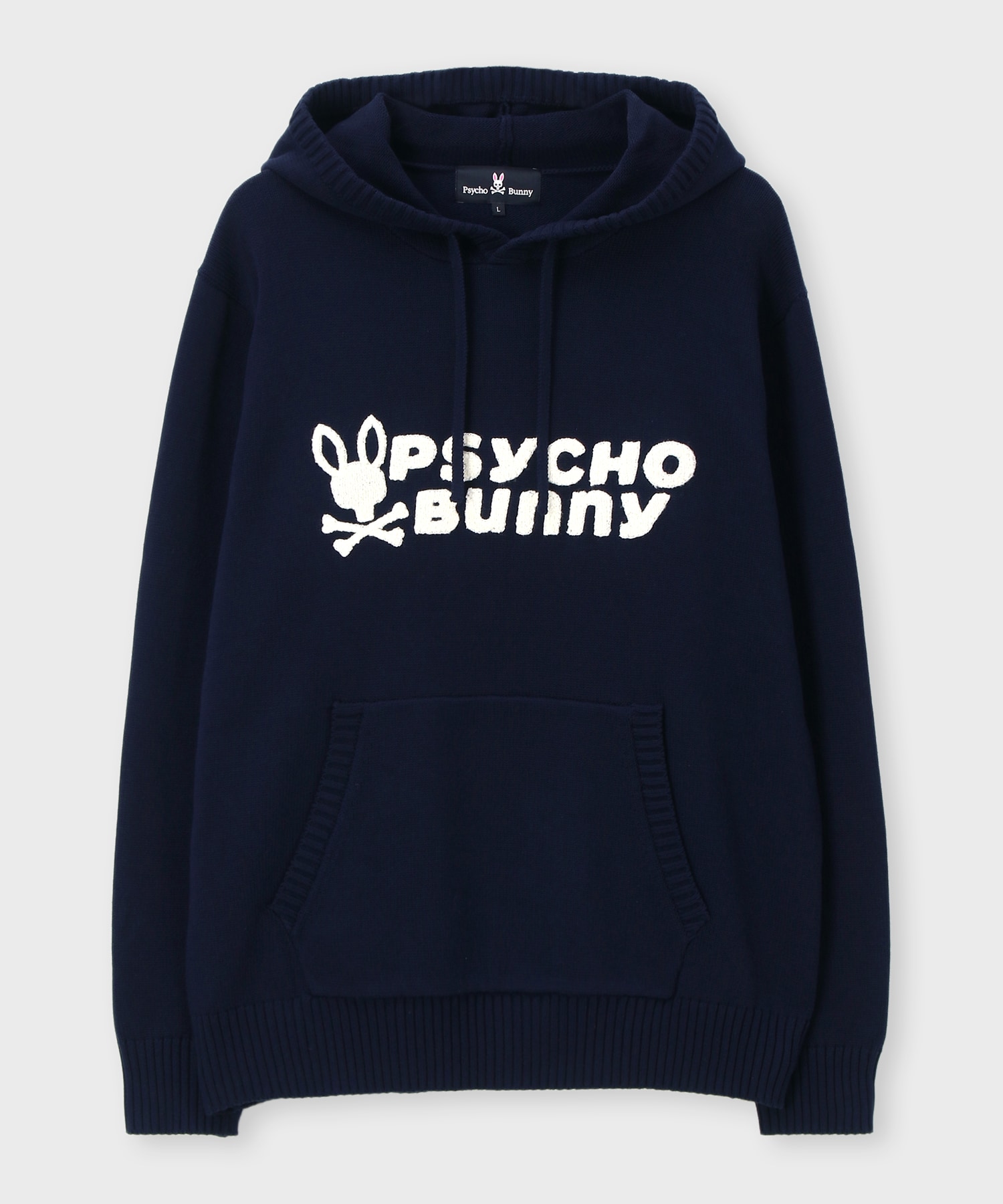 シグネチャーロゴ ニットフーディ｜Psycho Bunny｜サイコバニー