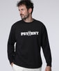 ロングスリーブセンターブロックロゴTシャツ